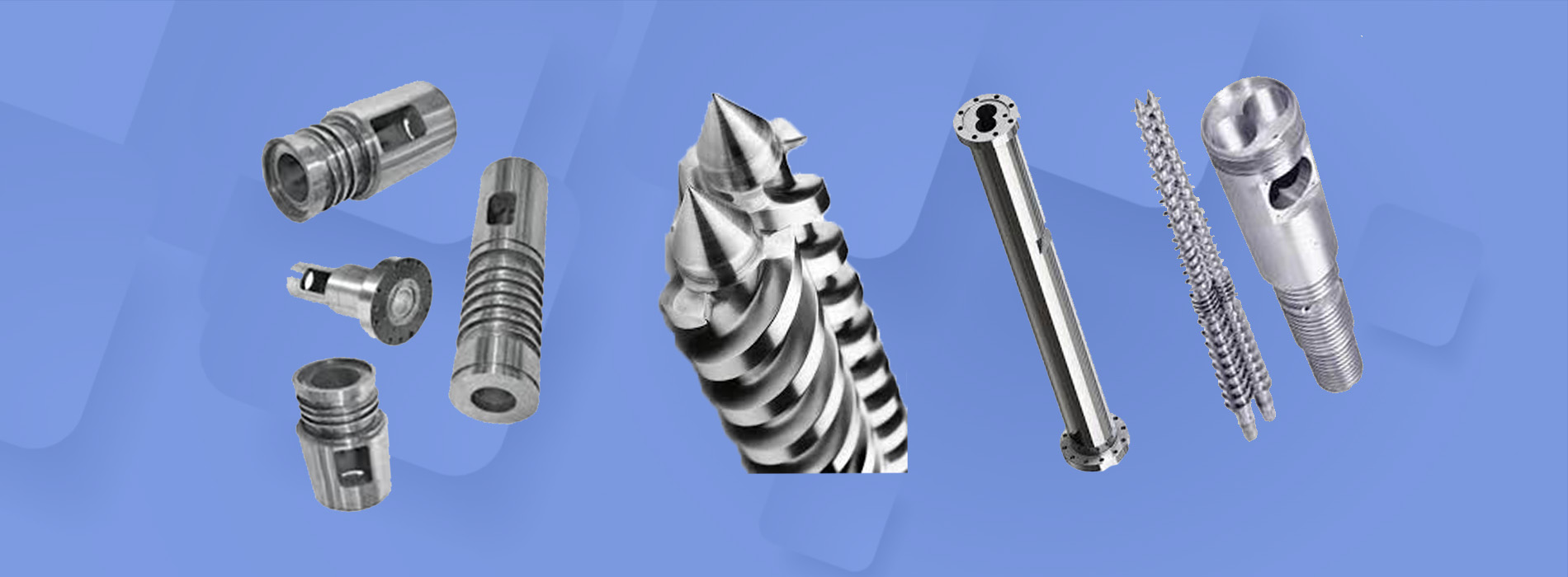 single screw barrel banner
